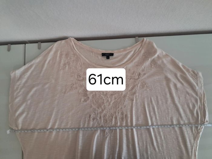 Un jour ailleurs tee-shirt été T.46/48 en tbe - photo numéro 6