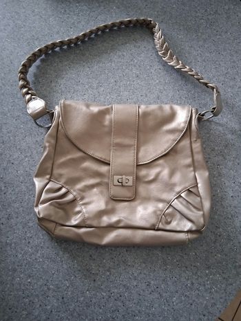 Sac à main  doré