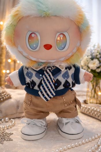 Tenue custom pour labubu 38cm