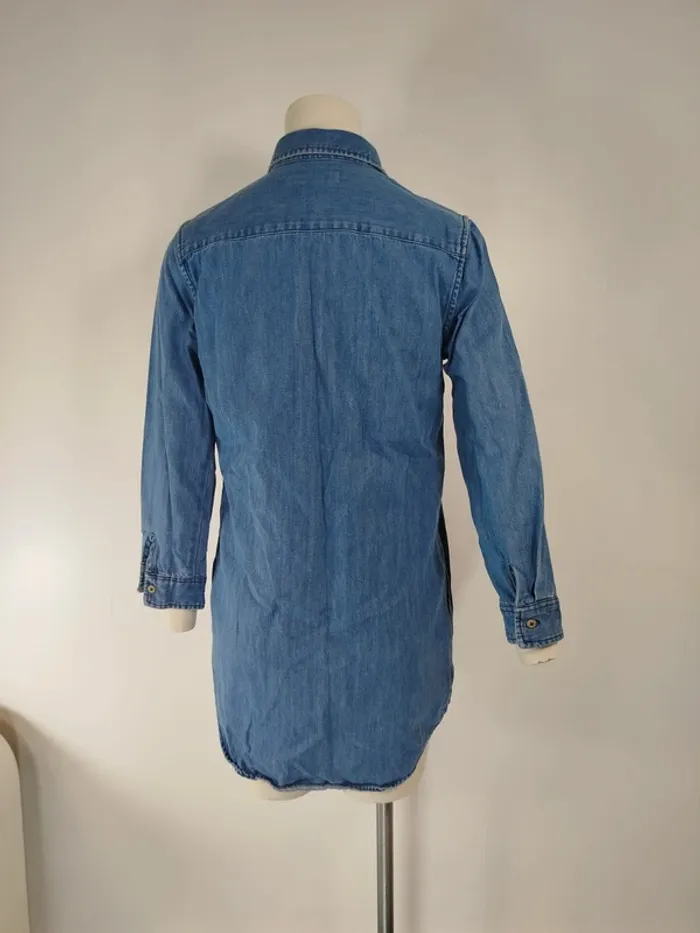 Tunique en jean - Mango taille S A172 - photo numéro 10