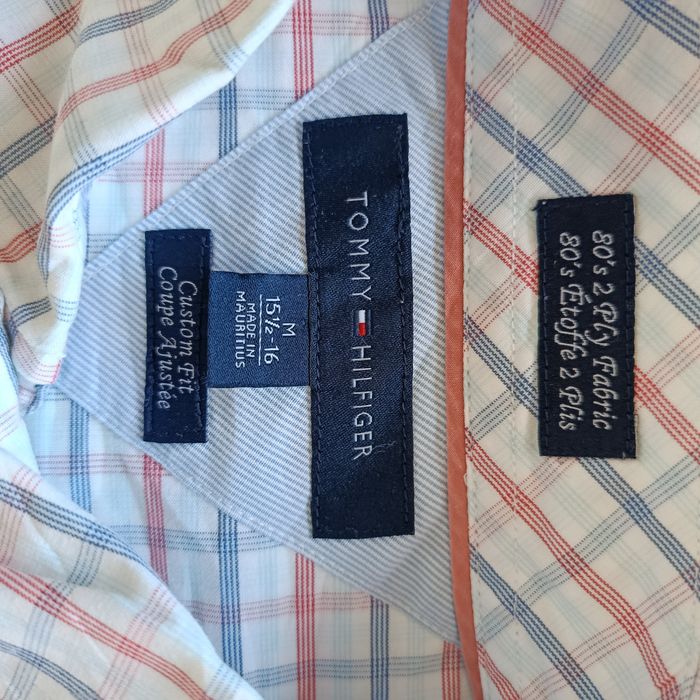Chemise à carreaux TOMMY HILFIGER M - photo numéro 3