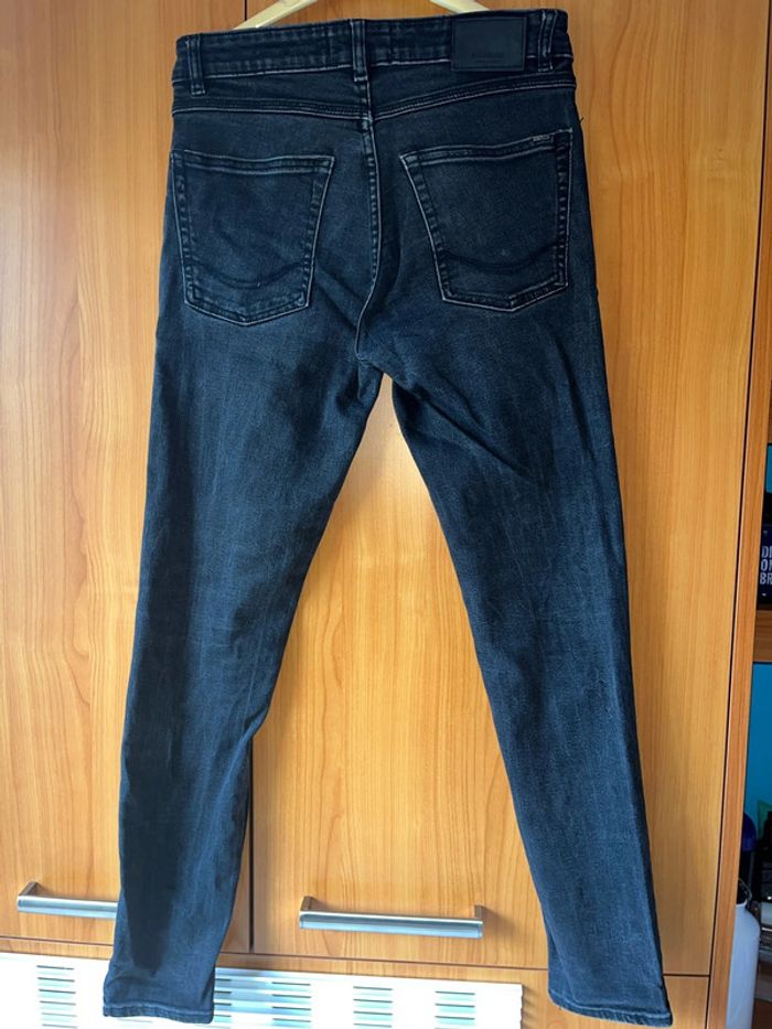 Jean slim noir uni Pull & Bear 38 - photo numéro 5