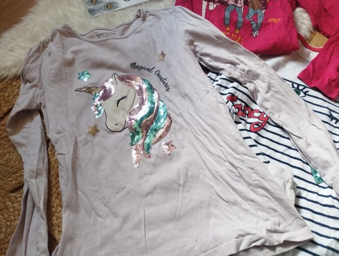 Lot t-shirts 10ans in extenso - photo numéro 3