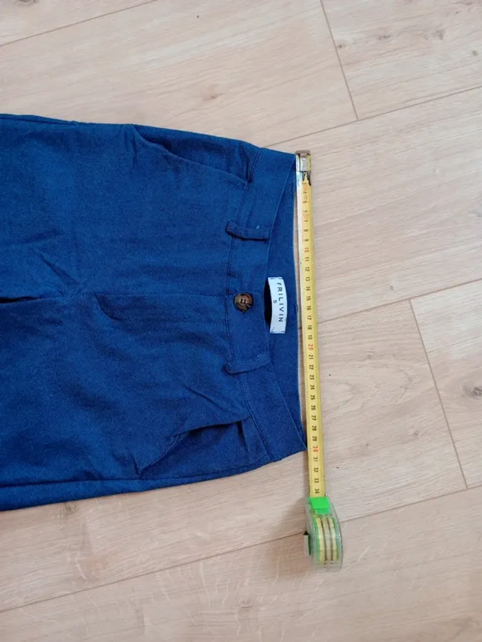 Pantalon femme S stretch bleu  c87 - photo numéro 13