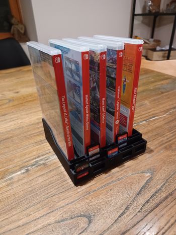 Support de rangement pour jeux Nintendo Switch