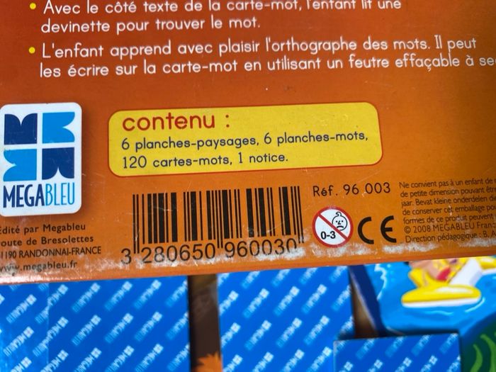 Vocabulon des petits dès 3 ans Megableu - photo numéro 9