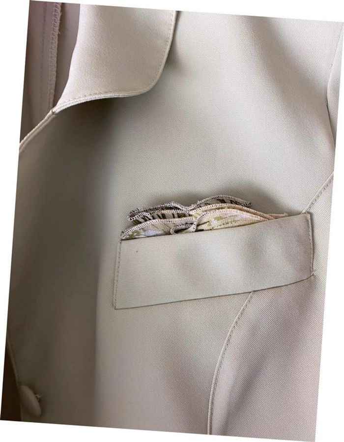 Veste blazer vert menthe femme taille 42 - photo numéro 3