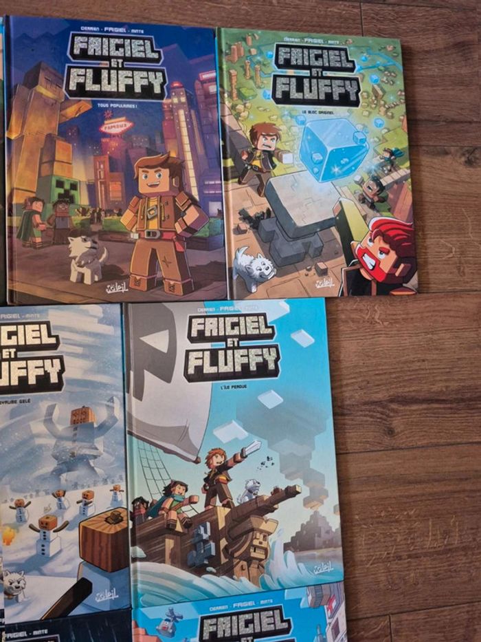 Lot de 7 bandes dessinées Frigiel et Fluffy - photo numéro 3