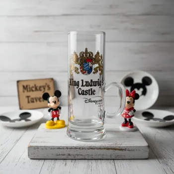 🏰 Verre Disney King Ludwig's Castle Disneyland Paris - Une Touche de Magie ! 🏰