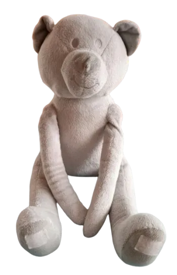 Peluche grise garçon