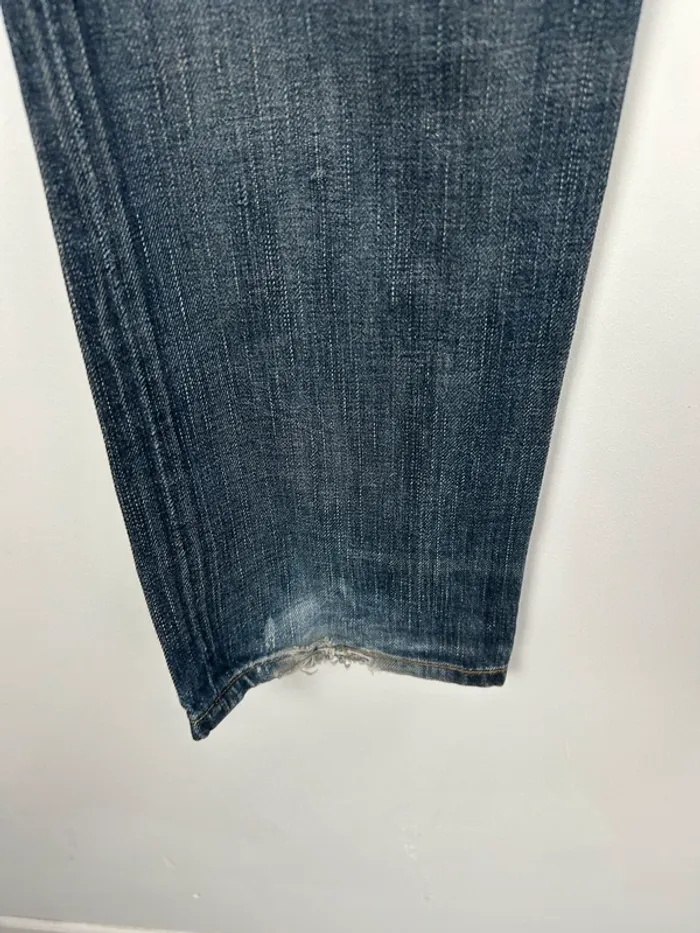 Jean Levi's Femme Bleu Marine W30 L34 | 570 Straight | Taille FR40 | Très Bon État LF644 - photo numéro 10