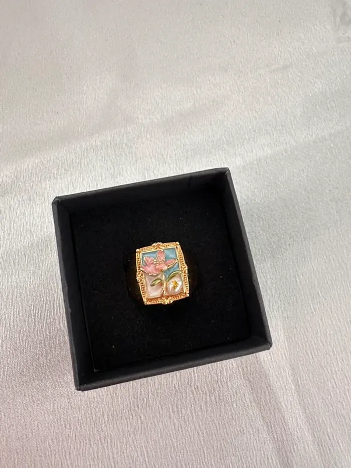Bague vintage unique fabrication artisanale - photo numéro 5