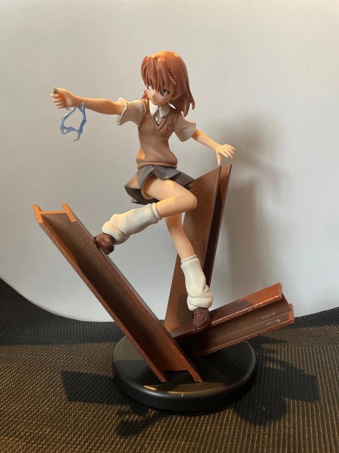 Figurine manga premium Misaka Mikoto a certain scientific railgun Sega 20-22cm