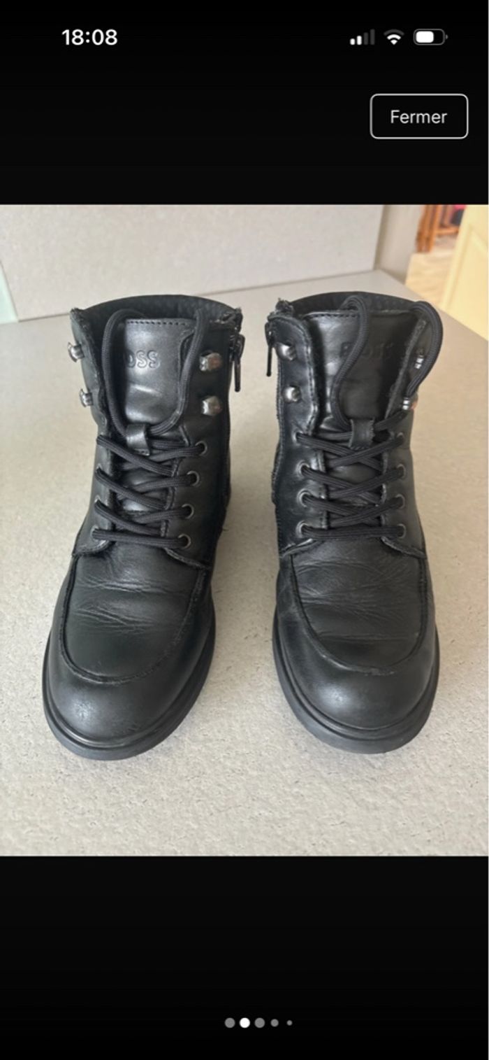 Chaussures haute chaude garçon Hugo boss 32 - photo numéro 2