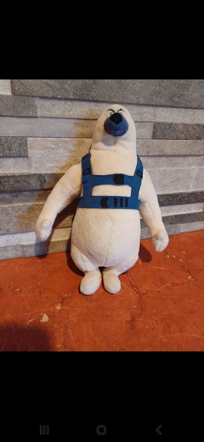 Peluche ours polaire corporal