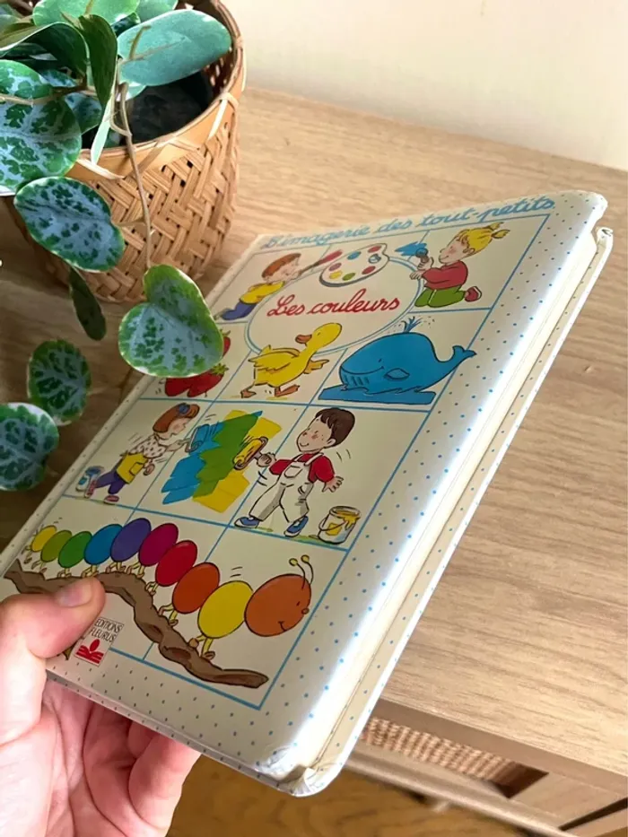 Livre enfant imagerie des tout petits les couleurs editions fleurus apprentissage educatif vintage - photo numéro 4