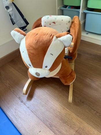 Fauteuil à bascule renard