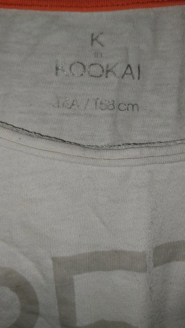 Tshirt court/ croptop Kookai 14 ans Très bon etat - photo numéro 5