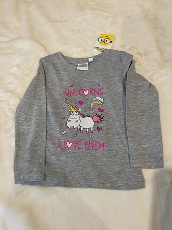 Tee shirt manche longue minions