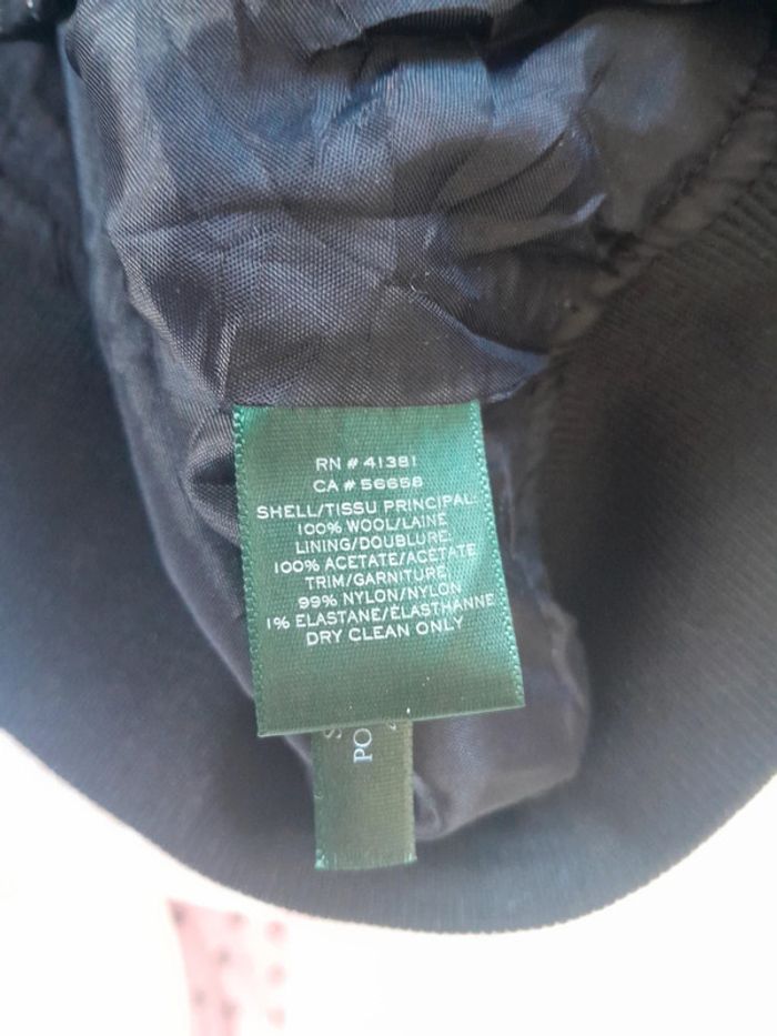 Petit blouson veste  effet tailleur Lauren Ralph Lauren - photo numéro 4
