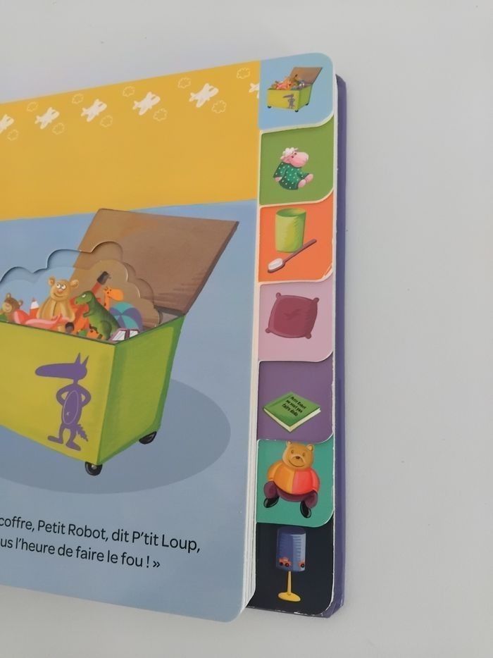 Ptit Loup Au Dodo Livre P'tit Loup à rabats 📚 - photo numéro 5