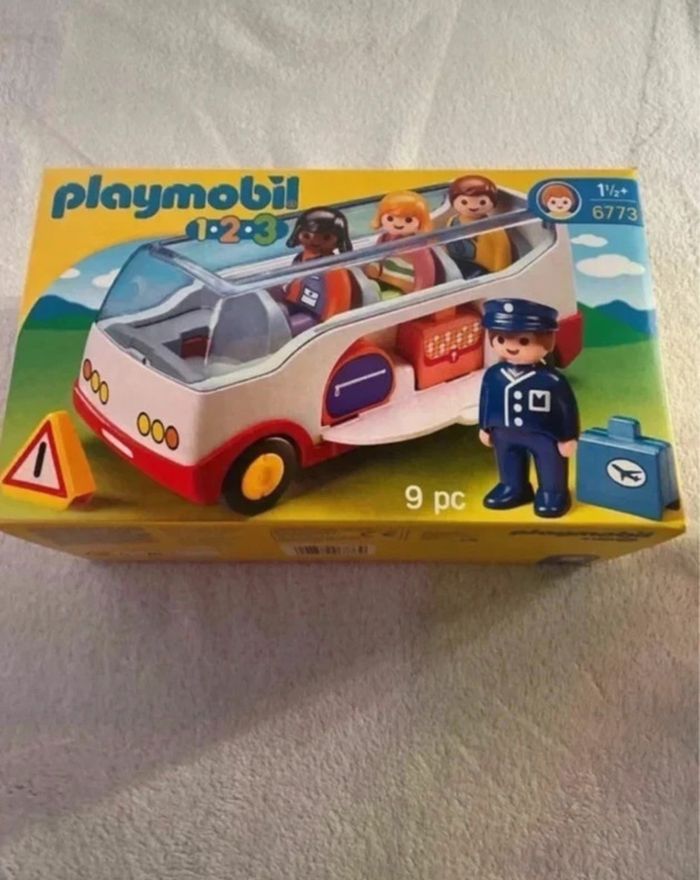 Playmobil 1 2 3 - Navette d'aéroport