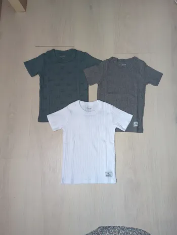 Maillots de corps manches courtes 3 ans