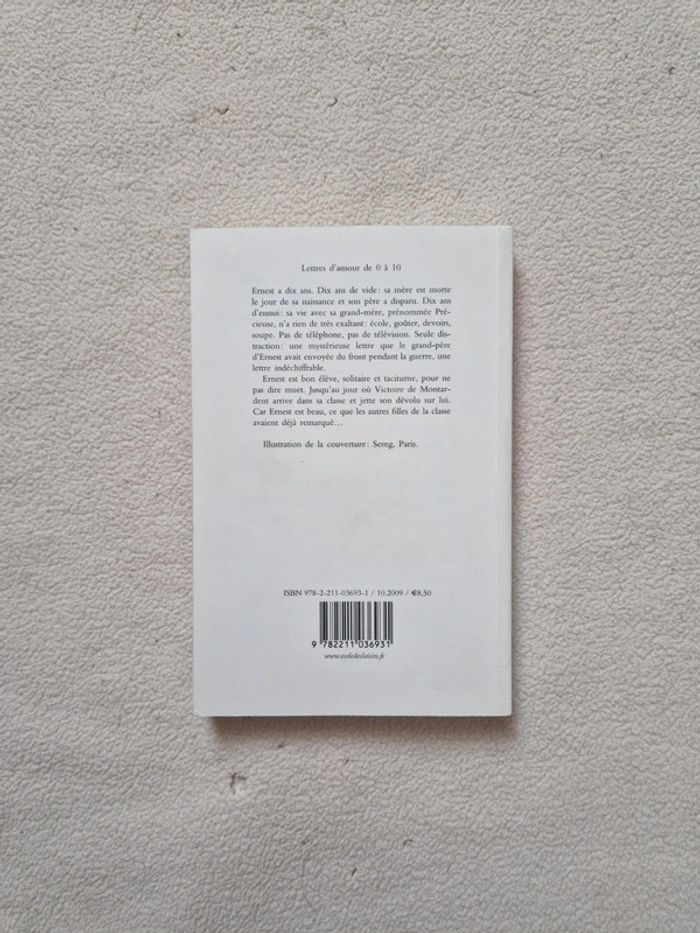 Roman lettres d'amour de 0 à 10 susie morgenstern - photo numéro 2