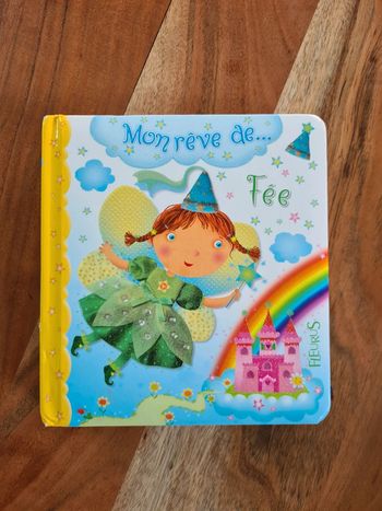 Livre cartonné mon rêve de fée éditions Fleurus