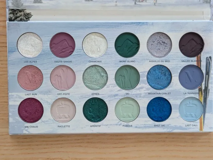 Palette Chamonix après-ski Nomad cosmetics - photo numéro 2