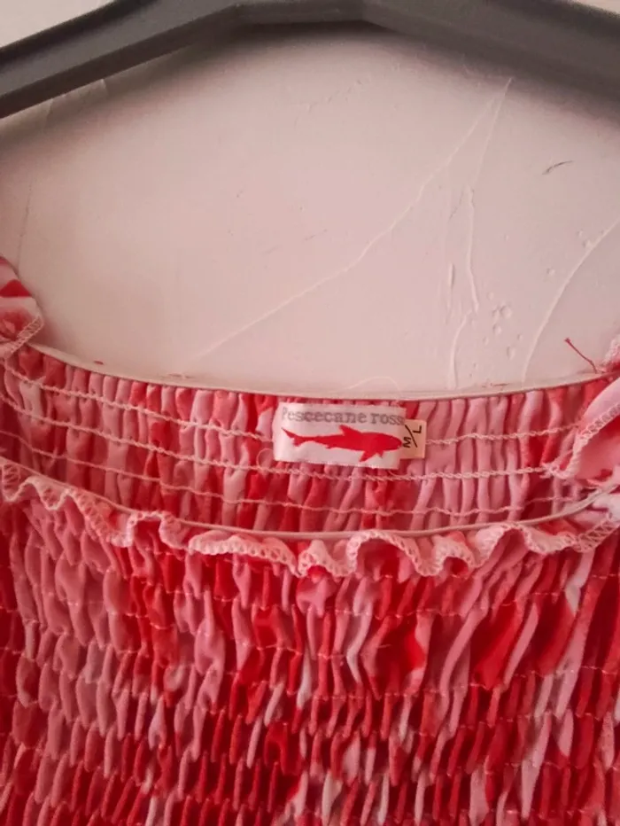Sublime tunique/ robe courte taille 38 ou M pescecarne rossa - photo numéro 6