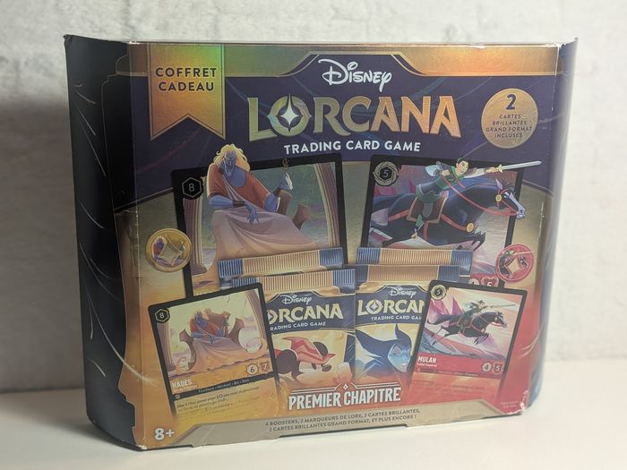 Lorcana TCG Disney Premier Chapitre - Coffret Cadeau Version First Print - Neuf scellé - photo numéro 1
