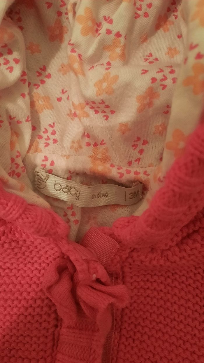Gilet rose - photo numéro 2