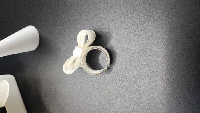 Bijoux fantaisie collier pendentif et bague noeud - photo numéro 3