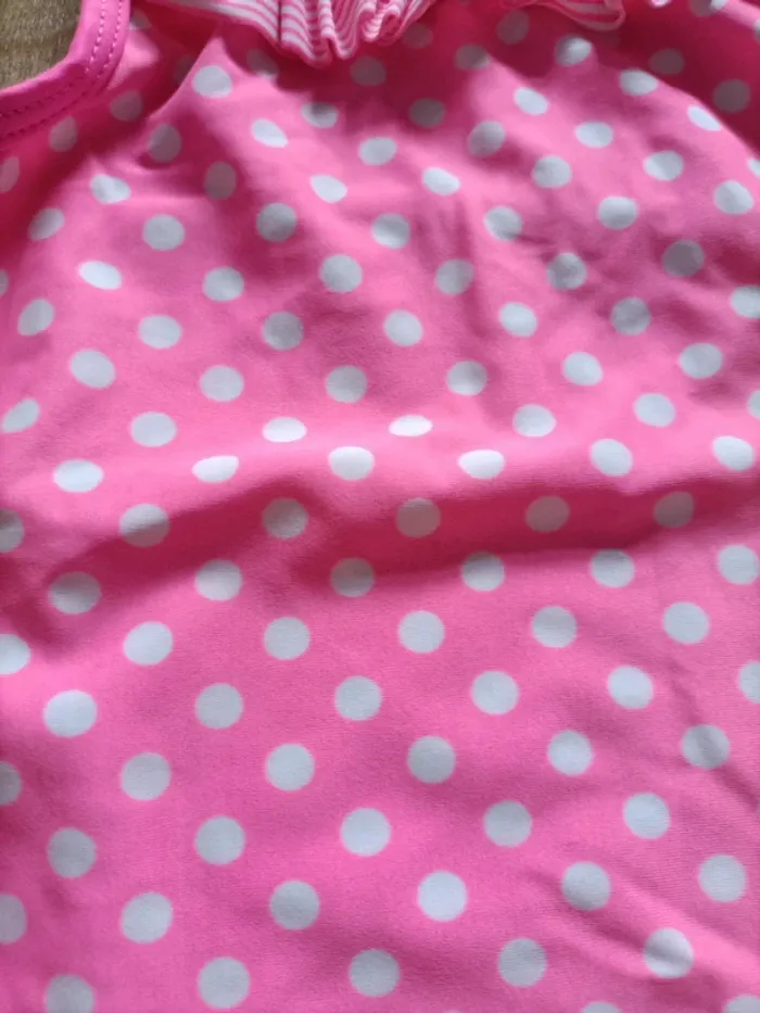 Maillot de bain 1 pièce 12 18 mois Primark style barbie - photo numéro 3