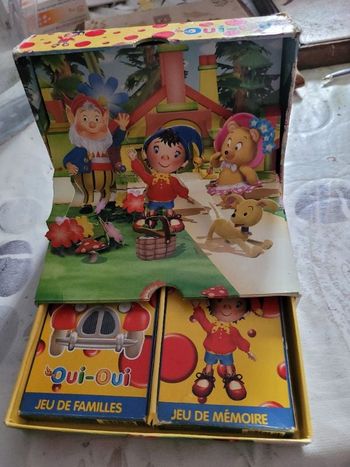 Cartes à jouet oui oui