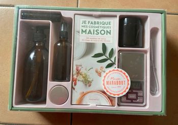 Coffret Je fabrique mes cosmétiques maison