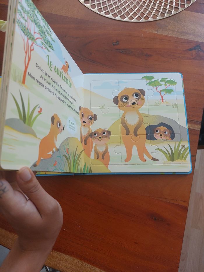 Livre puzzles animaux - photo numéro 7