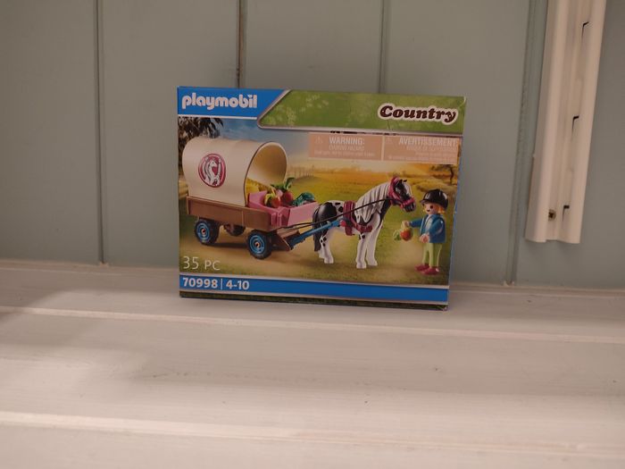 Playmobil 70998 Carriole avec enfant et poney