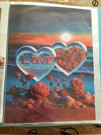 🖼️2 coeurs sur la plage🖼️