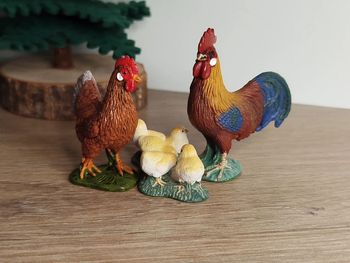 Schleich Figurine gallinacés Animal de la ferme