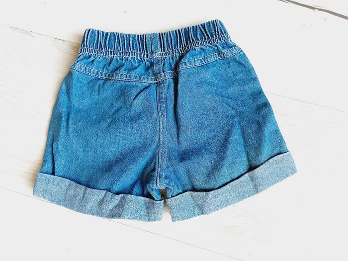 Vêtement bébé fille short jean b,eu Lee Cooper 6 mois - photo numéro 3