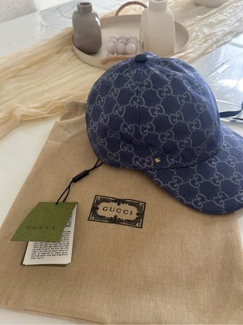 casquette gucci dubai bleu