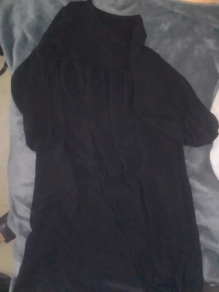 Robe longue noire