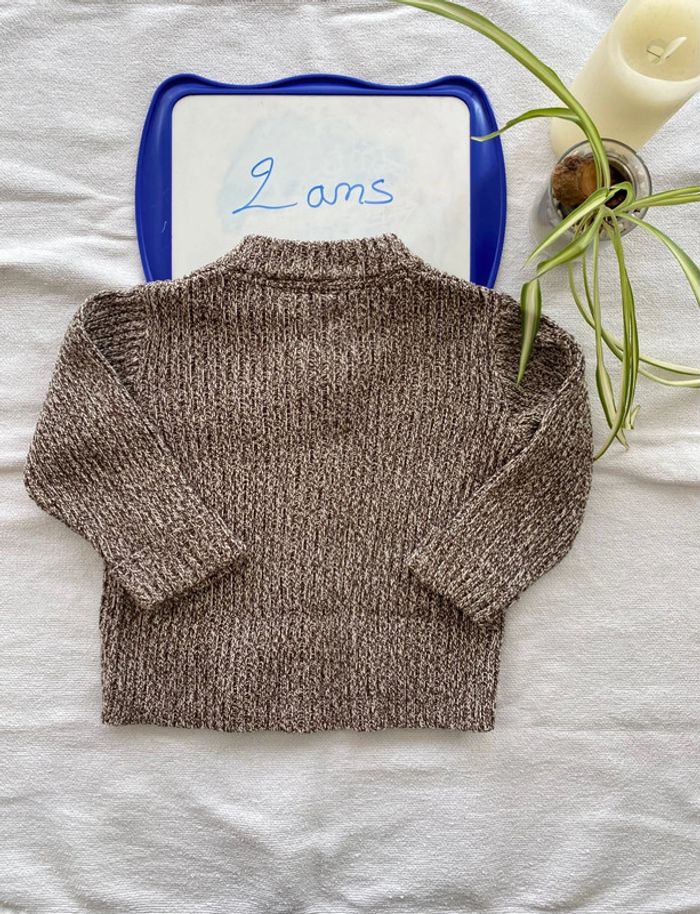 Pull / gilet zippé manches longues - 2 ans - Gap - TBE - photo numéro 5