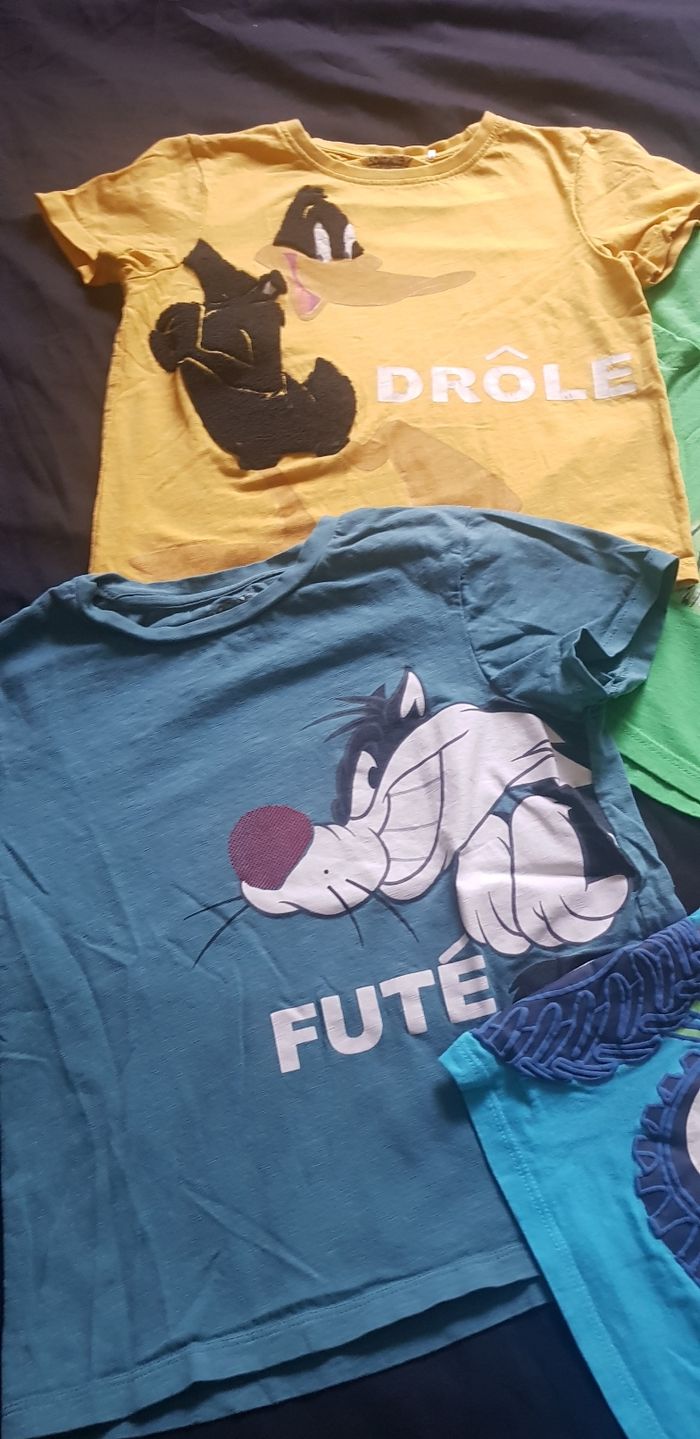 Lot de 4 t-shirts - photo numéro 2