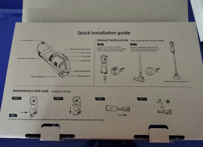 ASPIRATEUR BALAI SANS FIL ERABROS EV3 - photo numéro 4