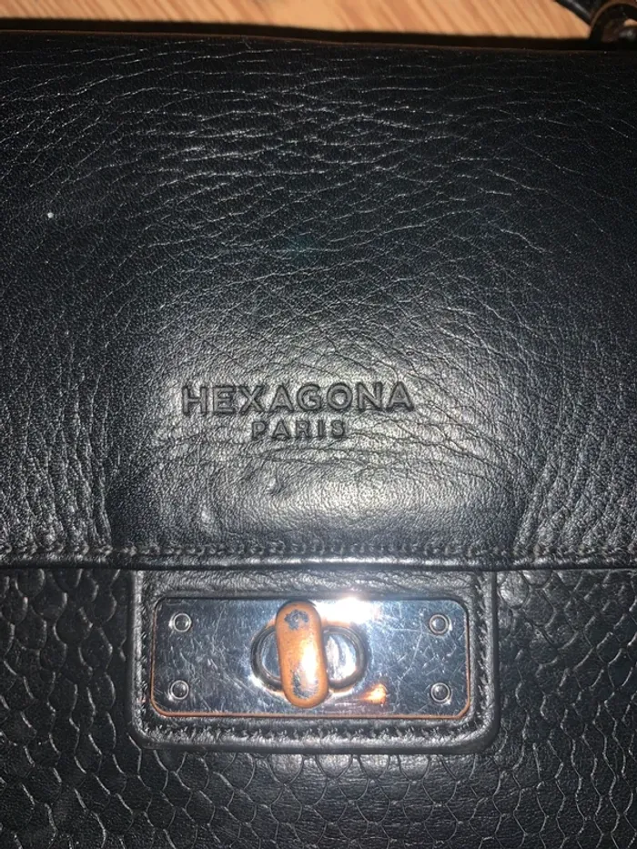 Petit Sac à main Hexagona Paris lanière réglable - photo numéro 5
