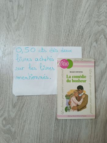 Livre Duo série Romance
