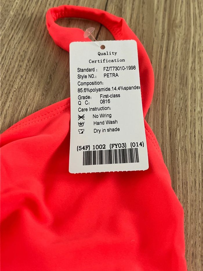 Maillot de danse justaucorps Actilign taille 14 ans neuf sous blister - photo numéro 4